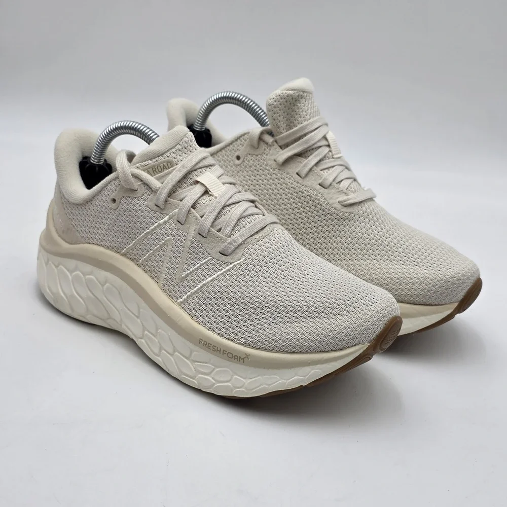 New Balance Wkairaw1 Beige Running Shoes Women's Size 6W Wide NWOB